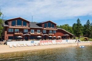 Hiawatha Beach Resort on Leech Lake
